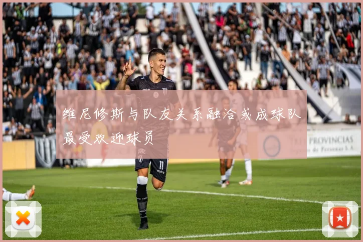 维尼修斯与队友关系融洽或成球队最受欢迎球员